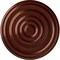 Ekena Millwork Carton Ceiling Medallion (For Canopies up to 3 3/4"), 17 3/4"OD x 1 3/8"P, Antique Copper CM18CAACS - alternate 1
